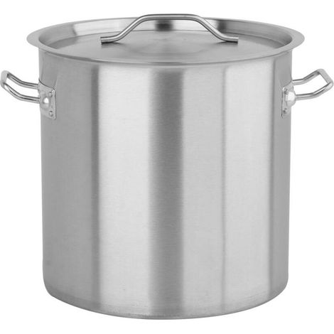 Marmite professionnelle HIGH 36x36cm 36 litres avec couvercle (1/5)