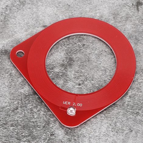 Outil de diagnostic pour carte de détection du signal de la bobine d'induction du calculateur moteur automobile (rouge) (1/5)