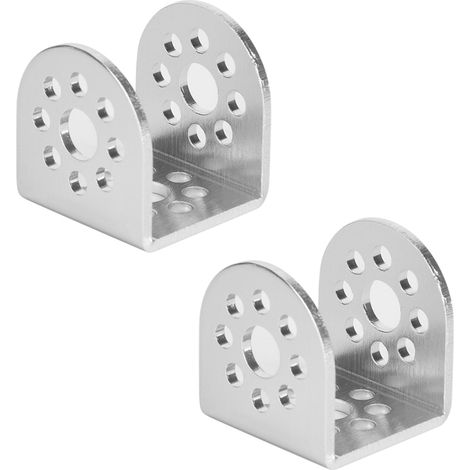 2 supports de connexion de type C pour robot compatibles avec Tetrixrobotics et Pitsco. (1/5)