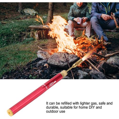 Briquet compact portable pour barbecue, allumage cuisine, soudage et réparation de bijoux (1/5)