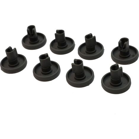 CCYKXAA Set di 8 rulli per cestello inferiore per lavastoviglie AEG Favorit Privileg Zanussi (1/4)