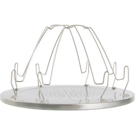 Camping pour réchaud à gaz, grille à pain pliable en acier inoxydable, mini grille-pain, accessoires de camping avec support pliable pour pique-nique, voyage, cuisinière à gaz (1/5)
