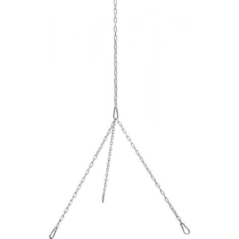 Ensemble de chaines et mousquetons, acier, CookKing, 1112245