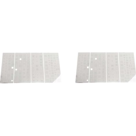 8PCS BGA Pochoir pour MTK MSM Samsung Huawei Xiaomi iPad CPU RAM PM Alimentation IC Gabarit de Reballing Pin à Chaleur (1/5)