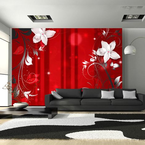 Fotomurale - Fioritura scarlatto - 100x70 (1/4)