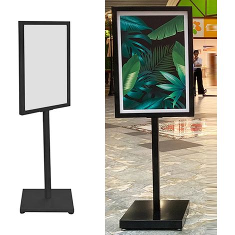 Kundenstopper Plakatständer Werbetafel Werbeträger Gehwegaufsteller Tafel Restaurant Bar Plakatständer 176CM