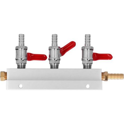 keenso collecteur de Distribution de CO2 Répartiteur de Gaz à 3 Voies, Collecteur de CO2 avec Clapets electromenager machine (1/5)
