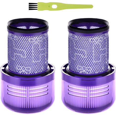 V12 Filter für Dyson V12 Detect Slim Absolute Extra Staubsauger, Ersatzfilter für Dyson V12 Slim Motorhead Complete Ersatzteile Zubehör 971517-01, 2 Stück (1/5)