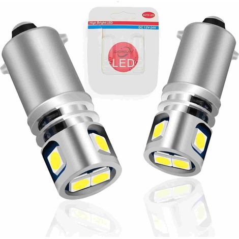 BA9S T4W T11 LED Bulb, pure white 6000K LED H21W 1445 1895 6253 64111 64113 For Map lights Indoor Plates Side Marker Turn Signal Tail Light (1/5)