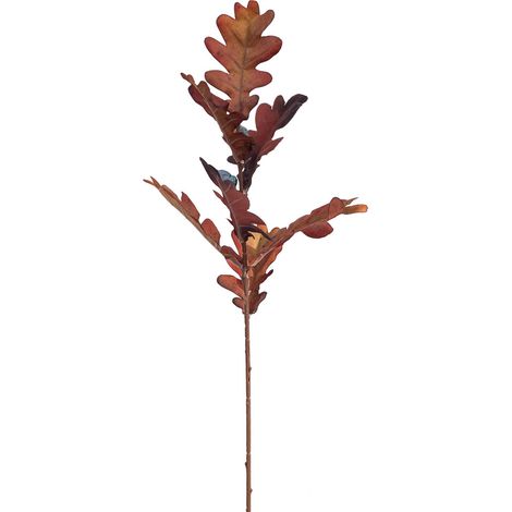Planta rama de roble decorativa artificial marrón 20x18x52h cm (1/5)