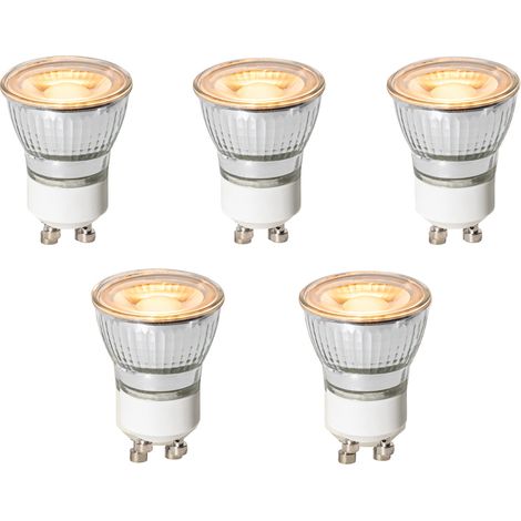 5er-Set GU10 3-Stufen-Dimmbare LED-Lampen 35mm 4W 200 lm 2200K