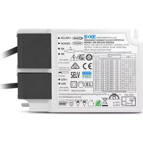 Alimentation DALI2 BOKE pour Dalle 100448 Miidex Lighting®