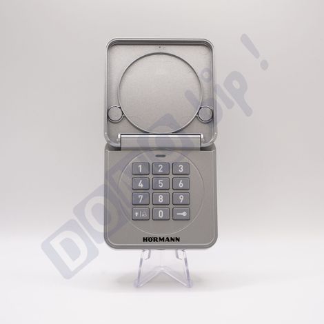 Clavier à code Hörmann FCT 10-1 BS – 10 codes programmables – Technologie BiSecur 868 MHz – IP54 pour extérieur (1/5)