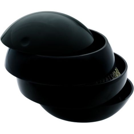 Organisateur de maquillage Box-Beauté BOWL Noir Spirella