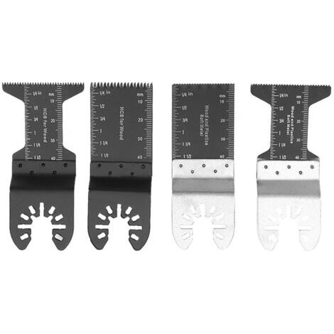 20 lames de scie oscillantes en acier au carbone pour outil multifonction universel (1/5)