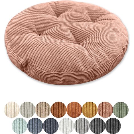 Coussin de siège rond 30 cm d'épaisseur 6 cm 1 pièce, coussin de sol rond, coussin d'assise, housse de chaise, coussin pour chaise, rembourrage, housse pour salon, bureau, salle de conférence (1/5)