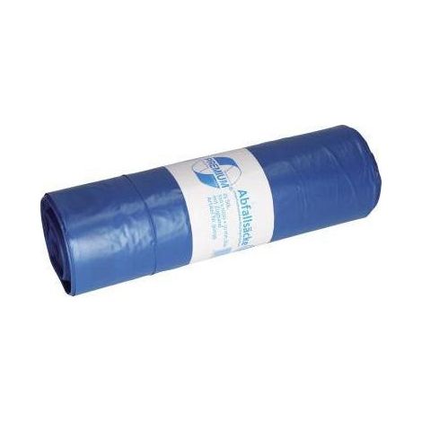 DEISS Müllbeutel 90099 m.Zugband LDPE 120l bl 25 St./Pack.