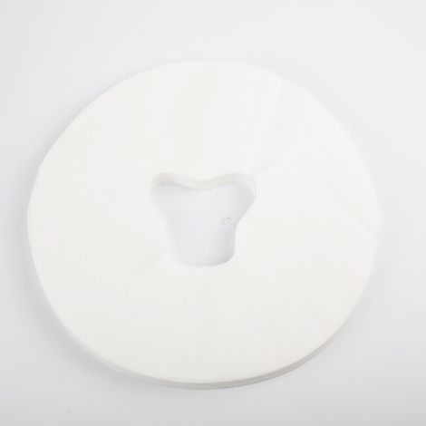 100 Feuilles Jetable Housses de Protège Têtière pour Table de Massage 28 x 29.5cm Blanc (1/5)