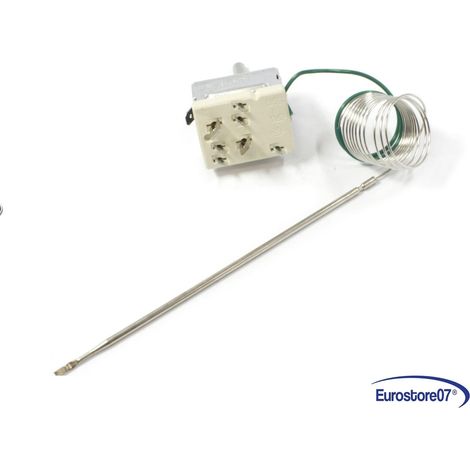 TERMOSTATO CON SONDA 2 CONTATTI 285°C PER FORNO BEKO ARCELIK 263100015 (1/4)