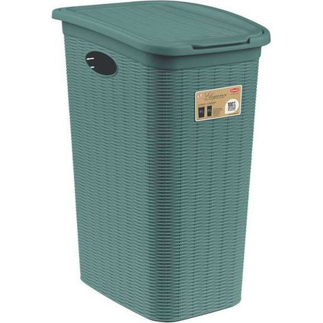 Portabiancheria Elegance Slim Green 36 Stefanplast (1/2)