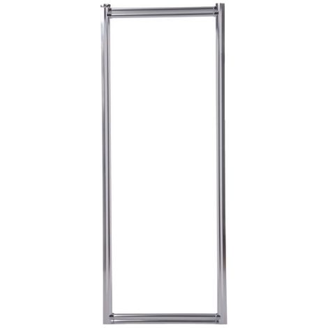 [JAMAIS UTILISE] ONDEE ZEN - Paroi latérale PLATINA - Retour fixe - Finition Chromé - 80x190cm (1/3)