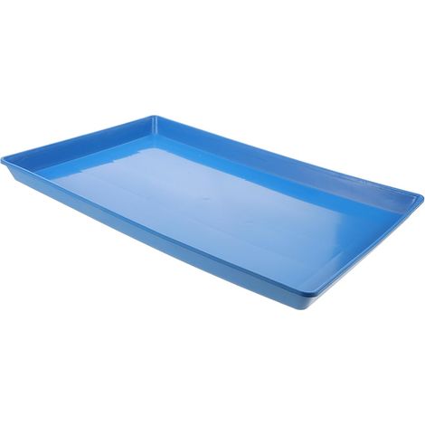 Replacement Cage Bottom Tray, Blue Plastic Tray, 1 Piece (1/5)