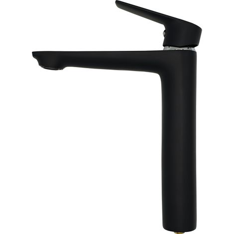 Robinet de lavabo haut Dokos, couleur graphite/chrome (1/5)