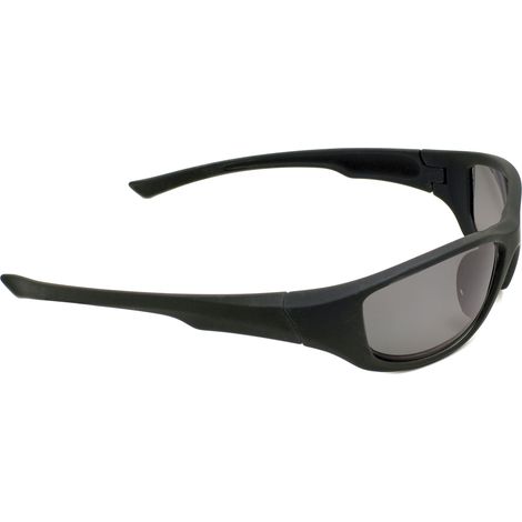 Lunettes de sécurité EAGLE avec verres en polycarbonate et monture souple pour une protection optimale contre les impacts. (1/5)