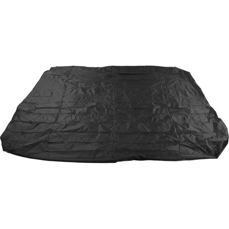 Outdoor Bathtub Dust Cover Waterproof Dustproof Foldable Breathable Garden (Black) Gardening Supplies Sunshades