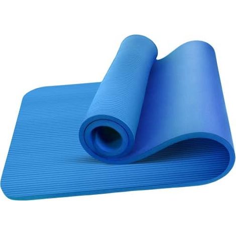Esterilla Yoga Antideslizante entrenamiento 61x183 cm Azul