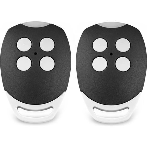 JiaJia AI-Télécommande Porte de Garage 433 MHz Compatible Ditec GOL4 BIXLP2 BIXLS2 BIXLG4, Lot de 2 (1/5)