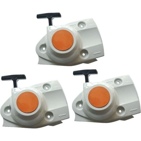 Démarreur à rappel pour tronçonneuse Stihl TS410 TS420 – Compatible béton armé – Lot de 3 – Remplace les pièces 4238 190 0300 (1/5)