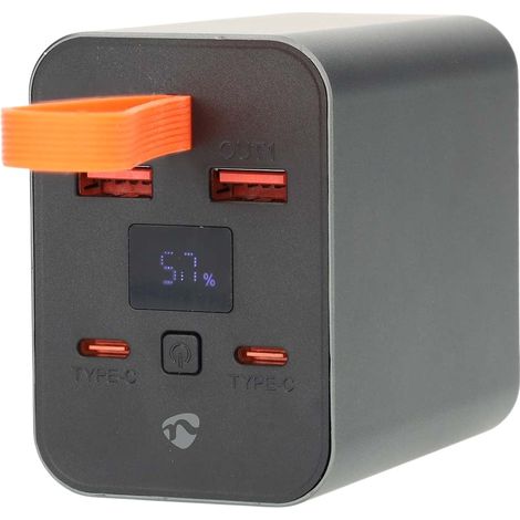 Banco de energía de 30,000 mAh, 4 puertos, USB-C y USB-A, PD y QC (1/5)