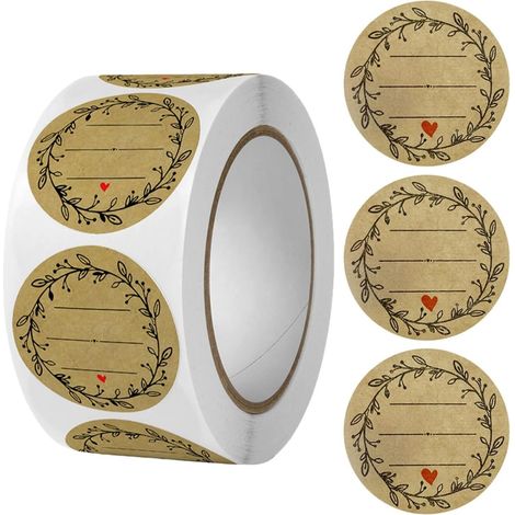 rouleaux d autocollants multi usages en papier kraft (1/5)