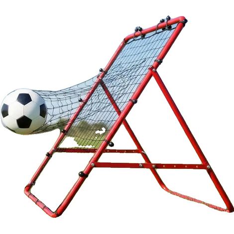 Filet de Rebond de Football, Aide à l'Entraînement Portable, Installation Facile, vert armée (1/2)