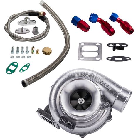 T70 Universal Turbolader T3 Flansch 400 PS- 550 PS A/R.7 A/R.82 1.8 -3.0L NeuT70 Universal Turbolader T3 Flansch 400 PS- 550 PS A/R.7 A/R.82 1.8 -3.0L Neu (1/5)