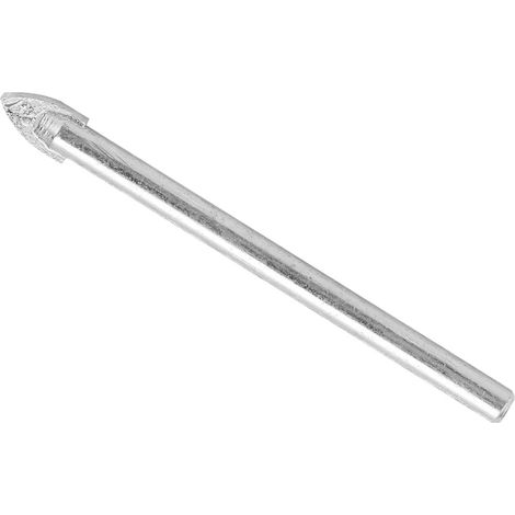 Keramikfliesenbohrer, dreieckig, Ferrolegierung, Marmor, Glaswand, Industriezubehör, 6 mm (1/5)