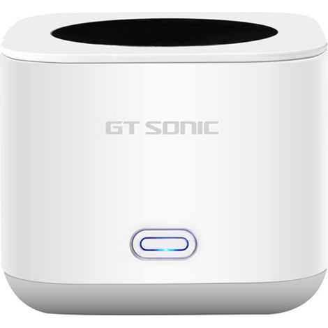 180ML Nettoyeur Ultrasons, 43000Hz Machine de Nettoyeur Bijoux à Ultrason, Blanc (1/5)