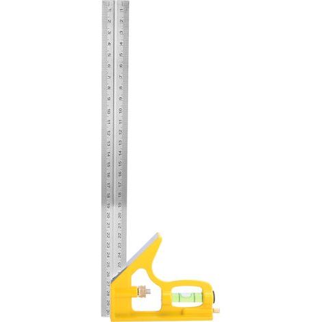 Verstellbarer Präzisionswinkel aus Edelstahl für Holzbearbeitung und 90-Grad-Winkelmessung (1/5)