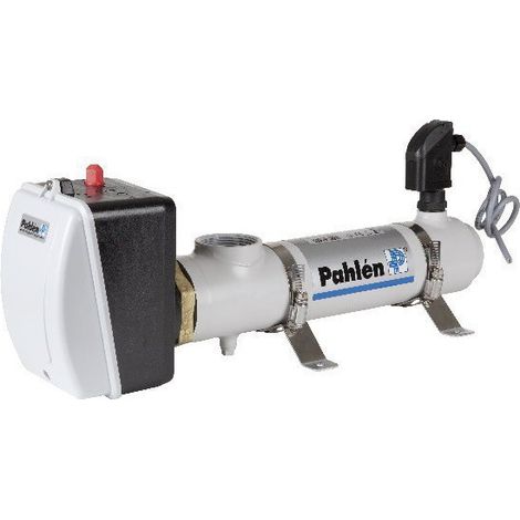 Pahlen Elektroheizer Kompakt / Heizstab aus Titan 18 kW mit Durchflussschalter