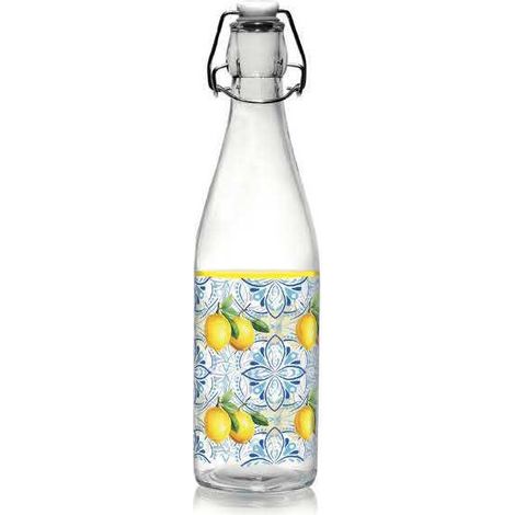 Bottiglia in Vetro con Tappo Ermetico Sunny Lemon 500 ml Cerve