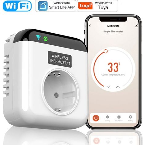 Tuya Presa Termostatica Intelligente WiFi (1/4)