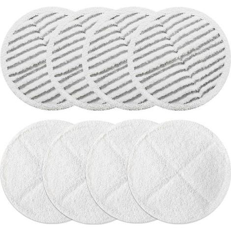 Lingettes de nettoyage BeiLan Spinwave pour balais Bissell Spinwave 2039A et 2124, tampons de nettoyage doux de rechange (lot de 8)-ARCAN (1/5)