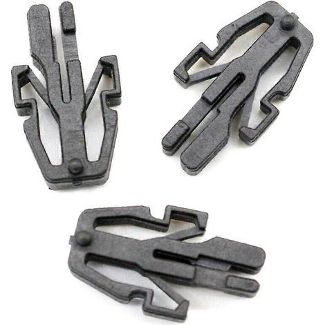 100 clips de fixation de calandre de radiateur, rivets de 23 mm x 13 mm pour Toyota 9046713005 (1/2)