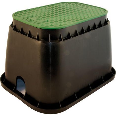 Regard de visite PVC antivol 56x39x33 cm – Accès sécurisé pour réseaux enterrés – Poignée intégrée pour sécurité maximale – Quincaillerie De La Gironde