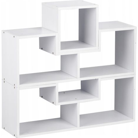 Bucherregal modularer schrank kommode regale weiss