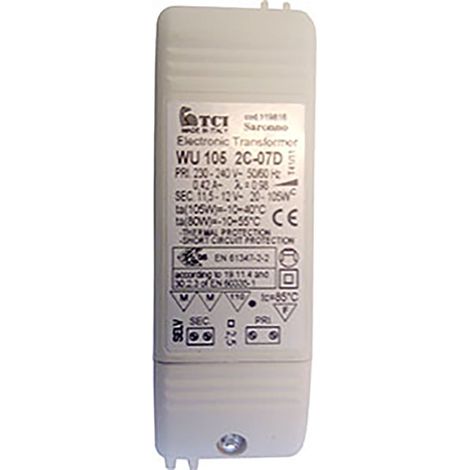 TRANSFORMATEUR 240V/12V 105W 85°/50HZ POUR HOTTE BEST AIRLUX - 02300821 (1/5)