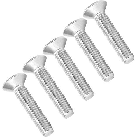 Vis à tête plate cruciforme M4x16mm en acier inoxydable 304 pour équipement de moulage par injection