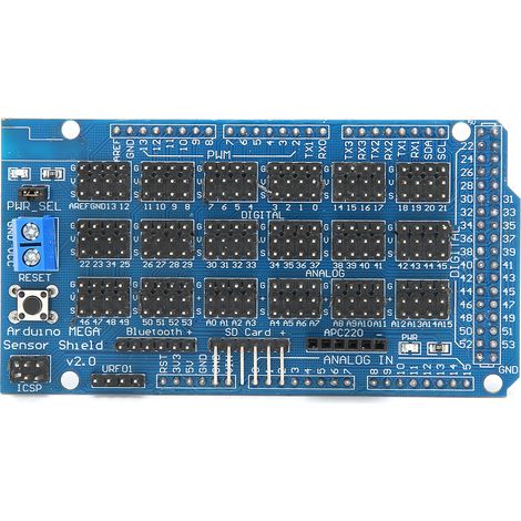 Carte d'extension de capteur avec support en résine, interface I2C pour blindage V1.0 V2.0 DC10V (1/5)