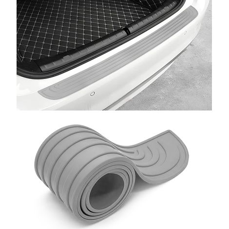 Boot protector, vehicle protector, bumper protector, door sill protector (grey, 90x7cm) (1/5)
